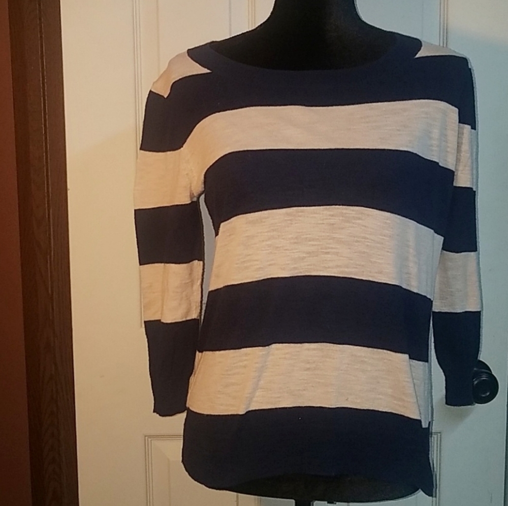 J. Crew Striped Sweater